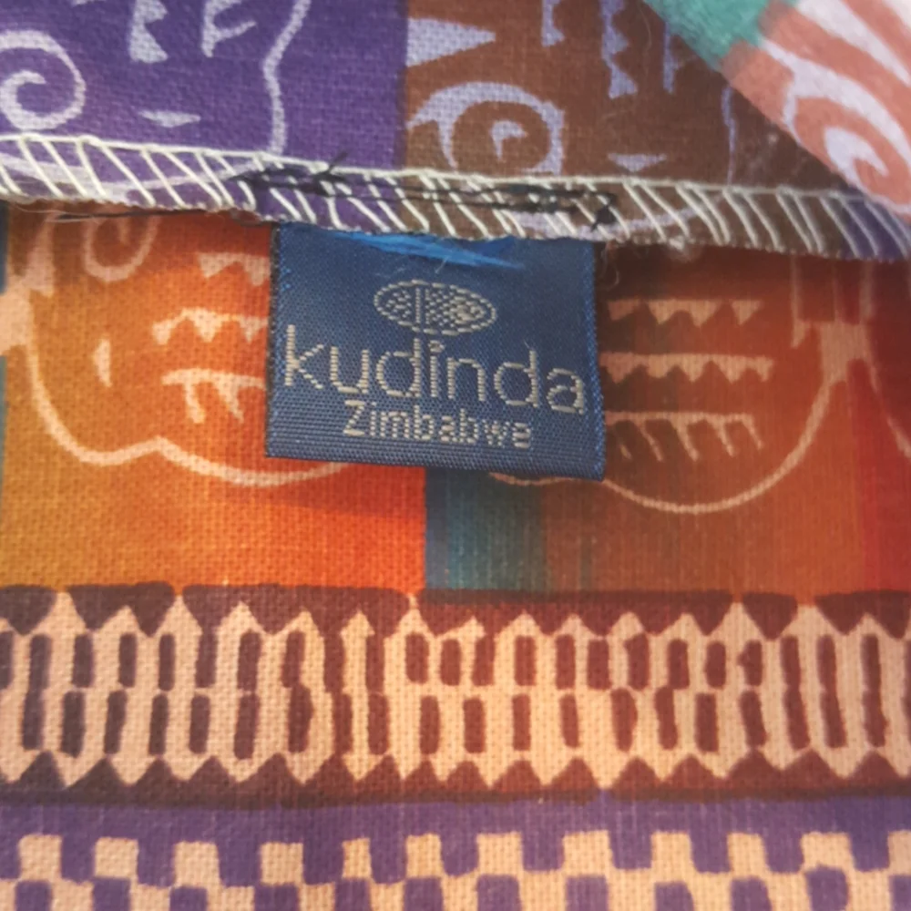 Kudinda Zimbabwe NWOT Elephant Print Accent Pillow Cover